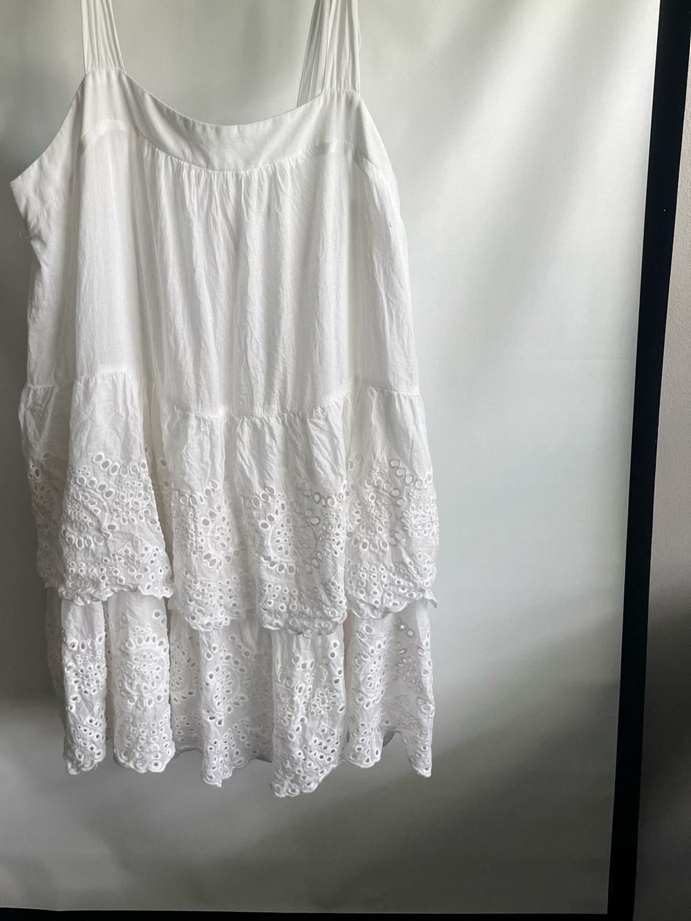 Source Unknown White Mini Dress